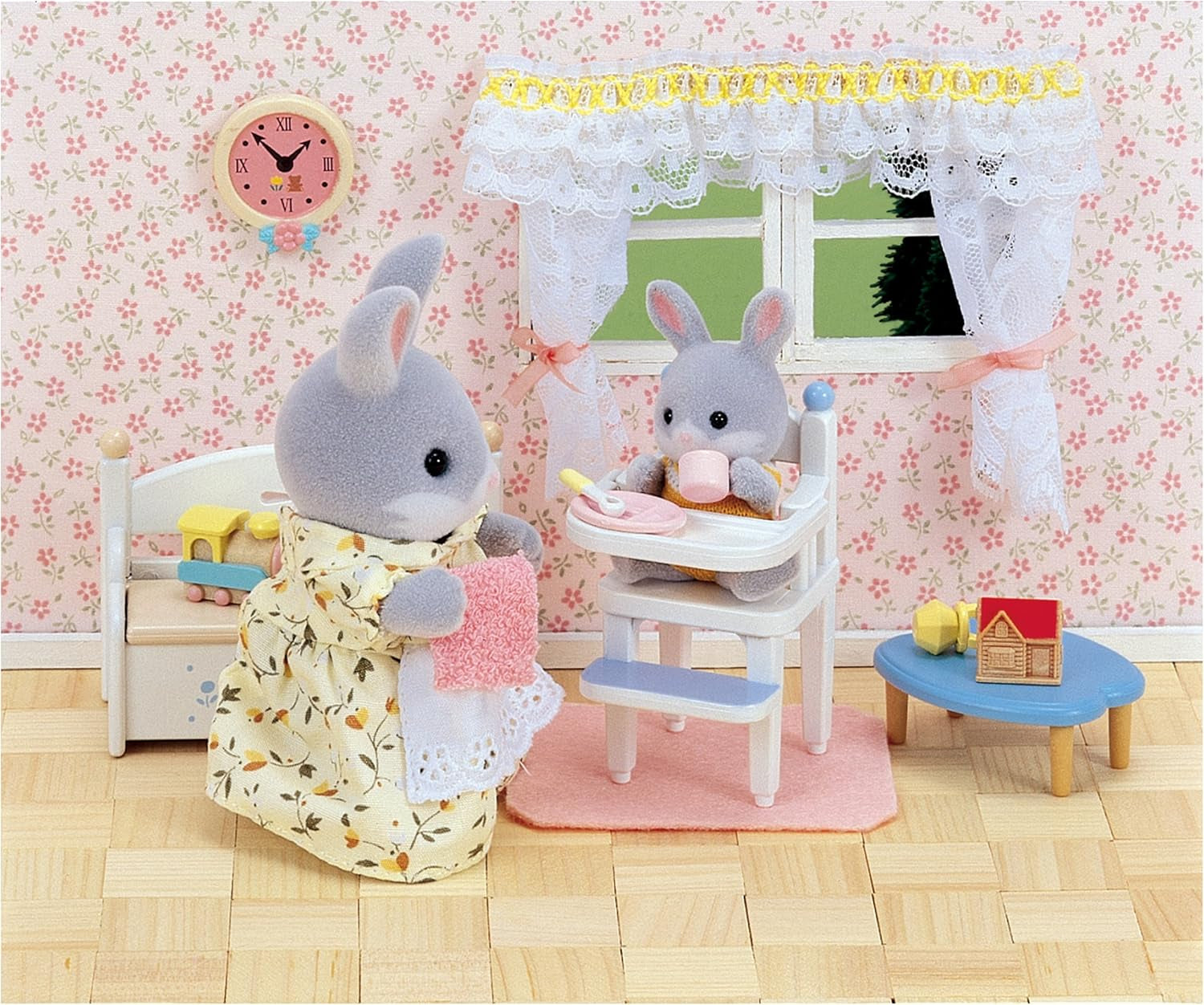 Sylvanian Families 5221 Babyhochstuhl - Puppenhaus Einrichtung Möbel, Mehrfarbig