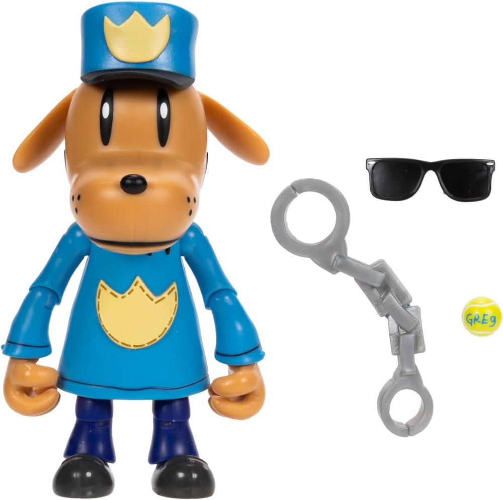 Ensemble multipack de figurines d'action Dog Man Movie de Jakks Pacific, comprenant des figurines mobiles de 6 cm - des jouets inspirés du film Lil Petey, Petey, Chief et Flippy ! Figurines Naty Shop Chien Homme 13 Cm Figurine