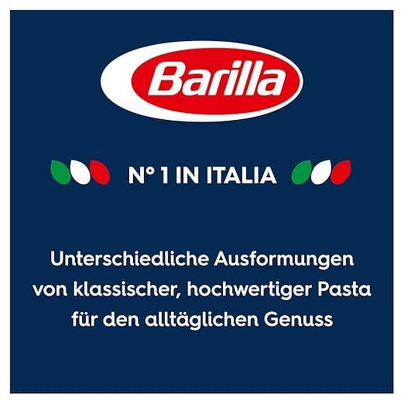 Pâtes Barilla Classique Fusilli no. 98, issu de blé dur de haute qualité, toujours al dente, 1 kg