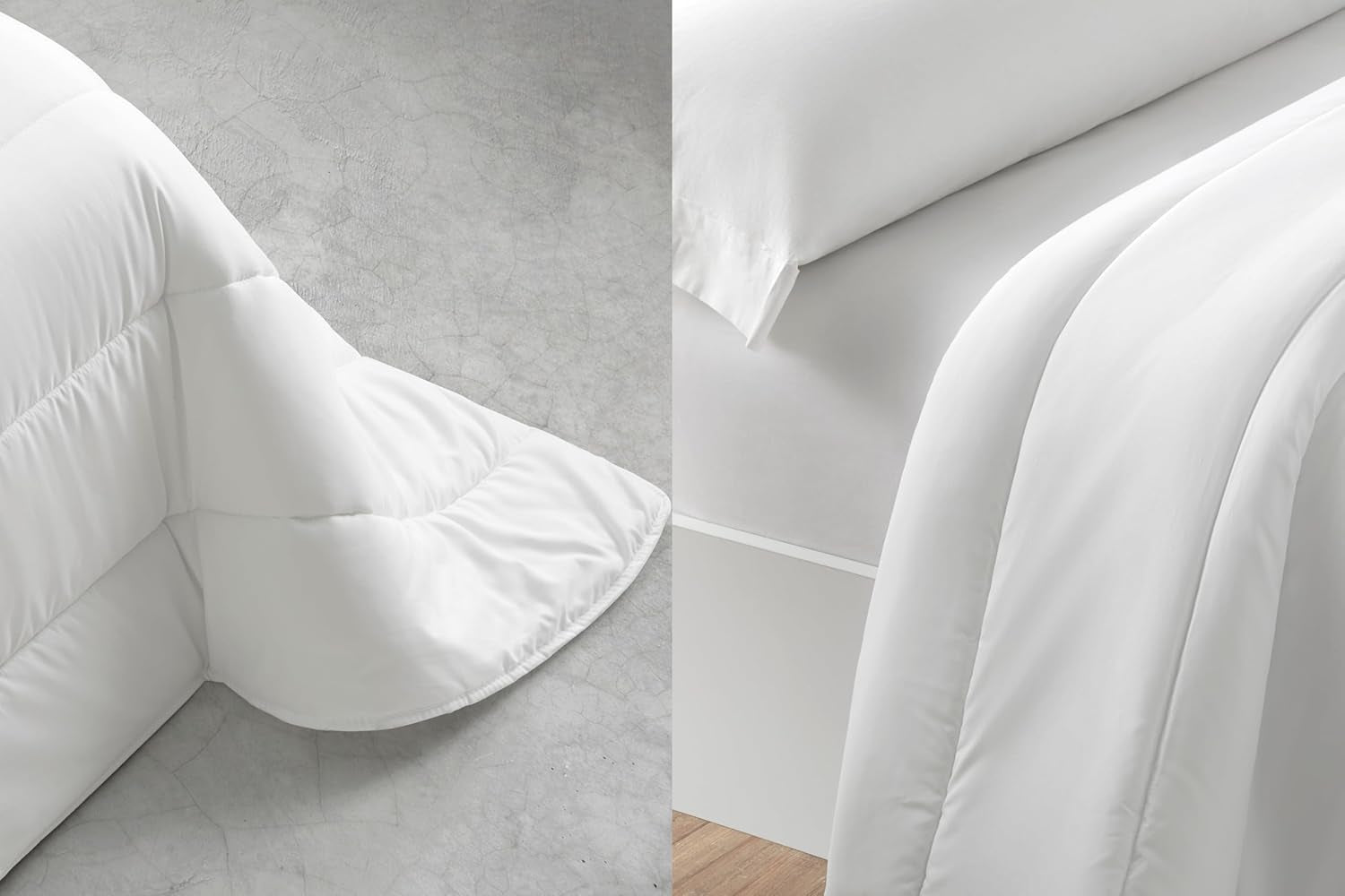 Degrees Home - 4 Estaciones - Couette nordique, 180 Cm, 2 courtepointes. Hiver : Fibres 270 G/M2 ; Été 170 Gr/M2-260X240 Cm Couettes et couettes Naty Shop