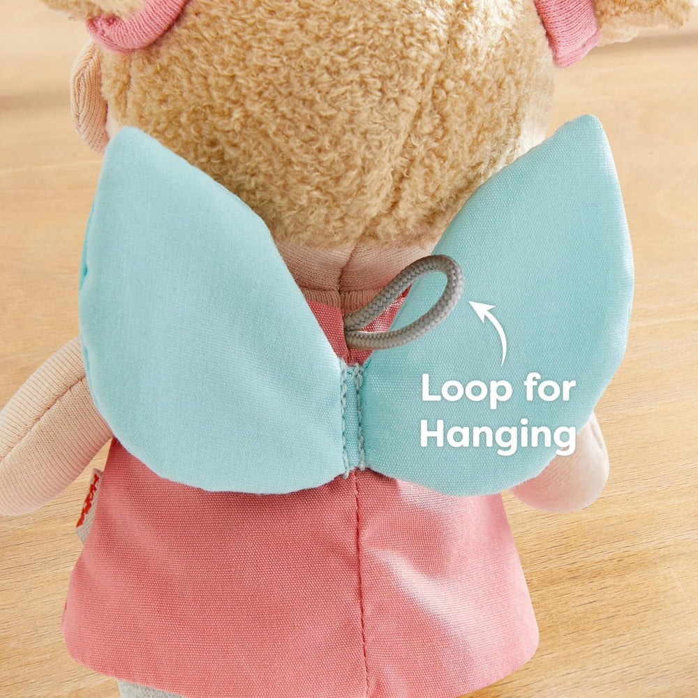HABA Schutzengel Lore – Kuscheliges Stoffpüppchen (15 cm), perfektes Willkommensgeschenk für Babys & Kleinkinder – Waschbar bei 30 °C – 2011870001