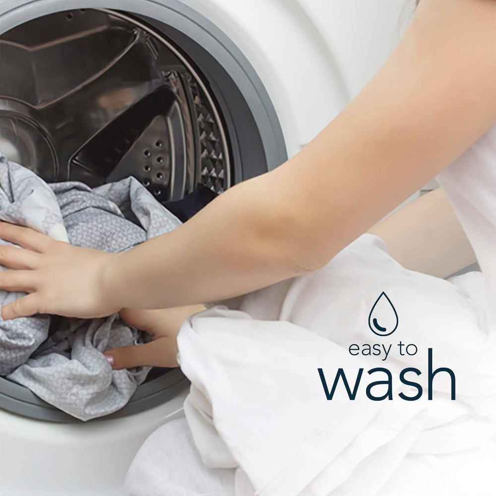 Couette anti-allergie Snuggledown Freshwash, 13,5 Tog Winter Warm, coton, blanc, lit simple Couettes et couettes Naty Shop