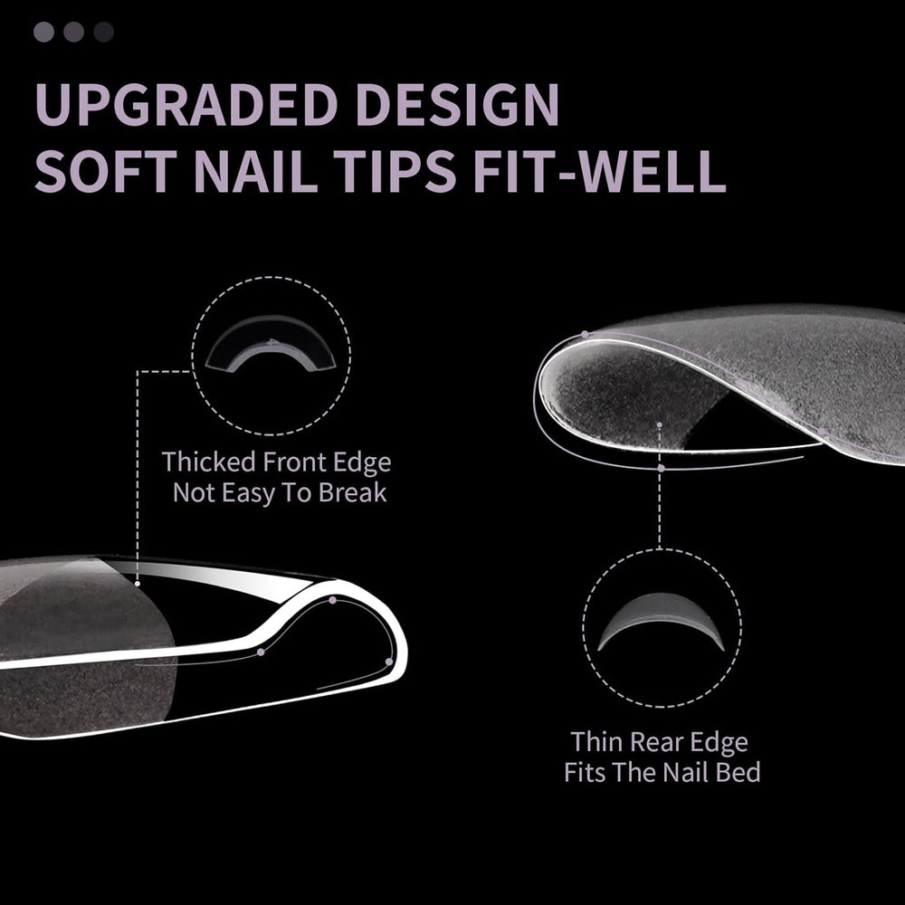 Faux ongles courts ballerine, 120 pièces, colle sur 12 tailles, ongles artificiels courts, Gel souple, couverture complète, pointes pour ongles courts en Gel S