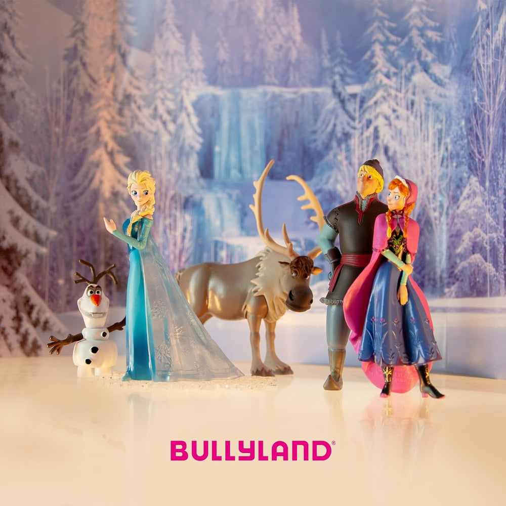 Bullyland 12960 - Figurine Princesse Anna tirée du film La Reine des Neiges de Walt Disney, env. 9,5 cm, très détaillé, idéal comme petit cadeau pour les enfants à partir de 3 ans