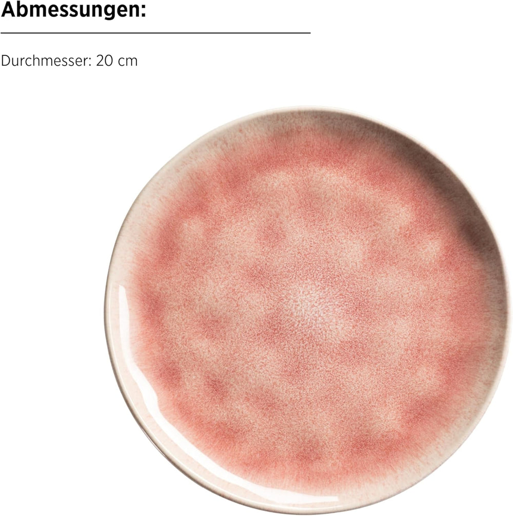 MÄSER 934111 Series Frozen, Set de Cuisine en Céramique pour 4 Personnes, Service Combiné à 16 Personnes avec Formes Organisées, dans un Service de Cuisine à Bière, Berry