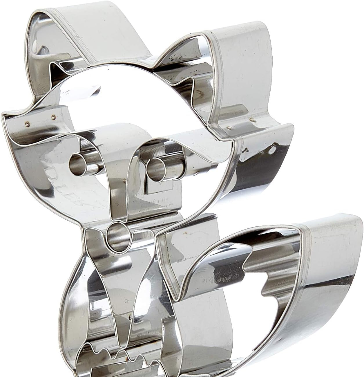 7,5 cm en acier inoxydable Fuchs