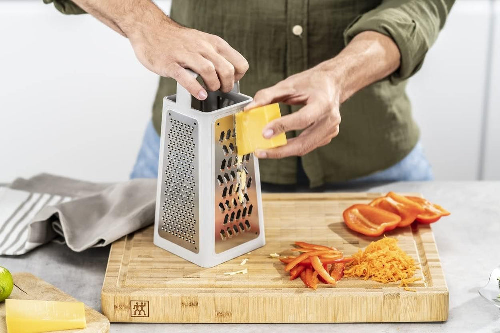 ZWILLING Râpe carrée Z-Cut Éplucheur à lame en acier inoxydable polyvalent Naty Shop