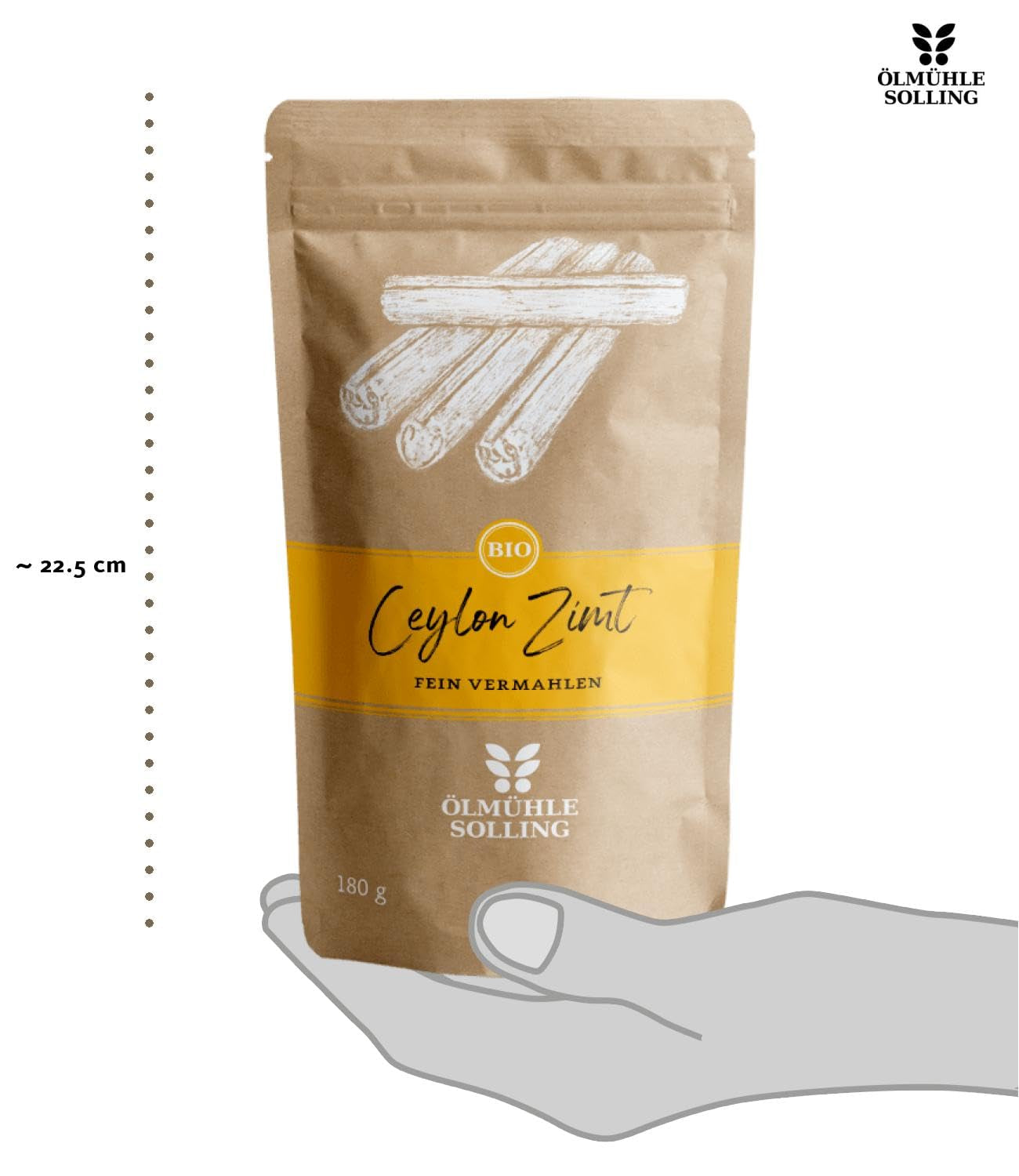 - BIO Ceylan Zimt | Ceylan Zimtpulver aus contrôle biologique Anbau | Zimtpulver fein vermahlen aus ganzen Zimtstangen. Idéal pour Muesli, Milchreis, Gebäck uvm. | Contenu : 180 g