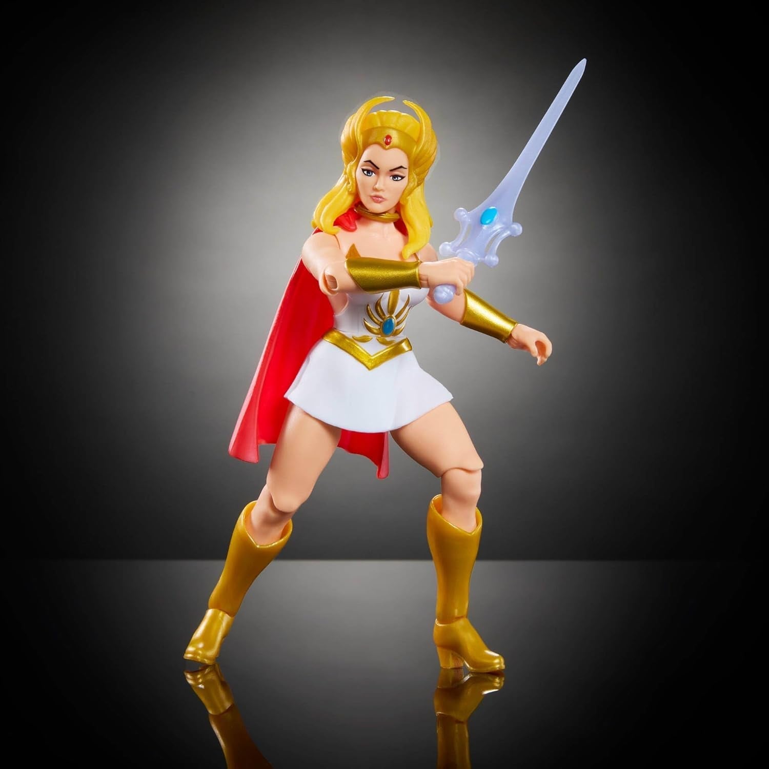 Masters of the Universe Origins She-Ra Cartoon Action Figure Environ 14 cm de haut Héroïne TV des années 1980 Princesse du Pouvoir Conception détaillée et accessoires JBM76 Figurines Naty Shop
