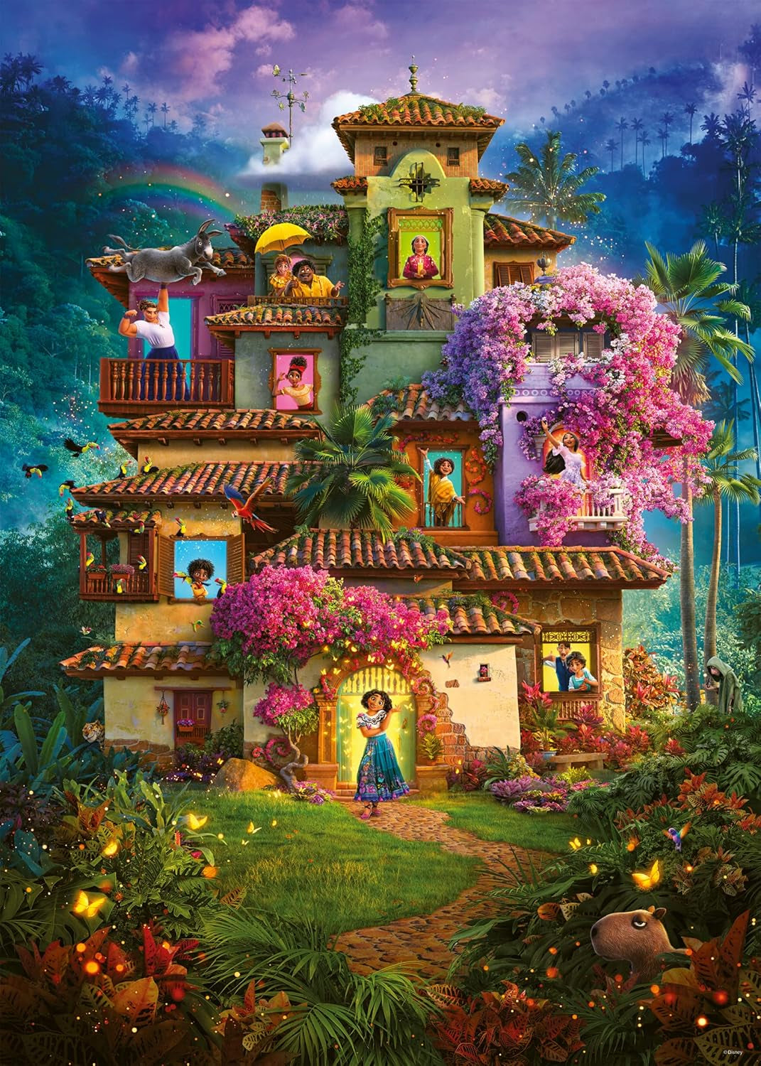 Ravensburger Puzzle 12000608 - Encanto - 1000 pièces Puzzle Disney Encanto Pour adultes et enfants à partir de 14 ans Puzzle Naty Shop Design ancien