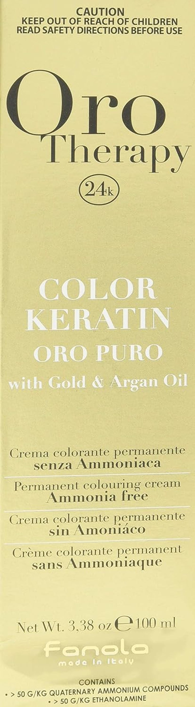 Fanola Oro Therapy Couleur Kératine 5.0 100 ml