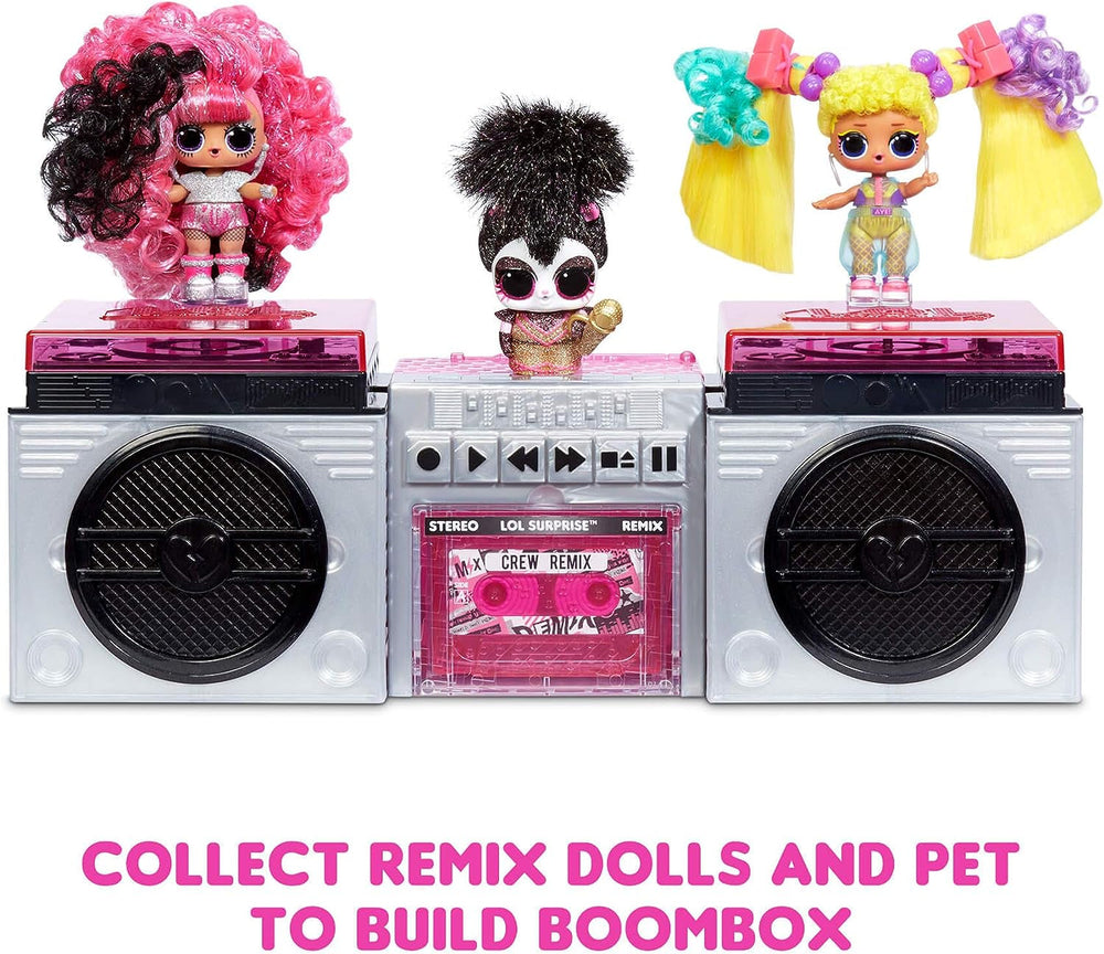 L.O.L. surprendre! 566977E7C Remix hair flip dolls - Objet de collection - 15 surprises - Avec bonnet, accessoires et musique Naty Shop Dolls