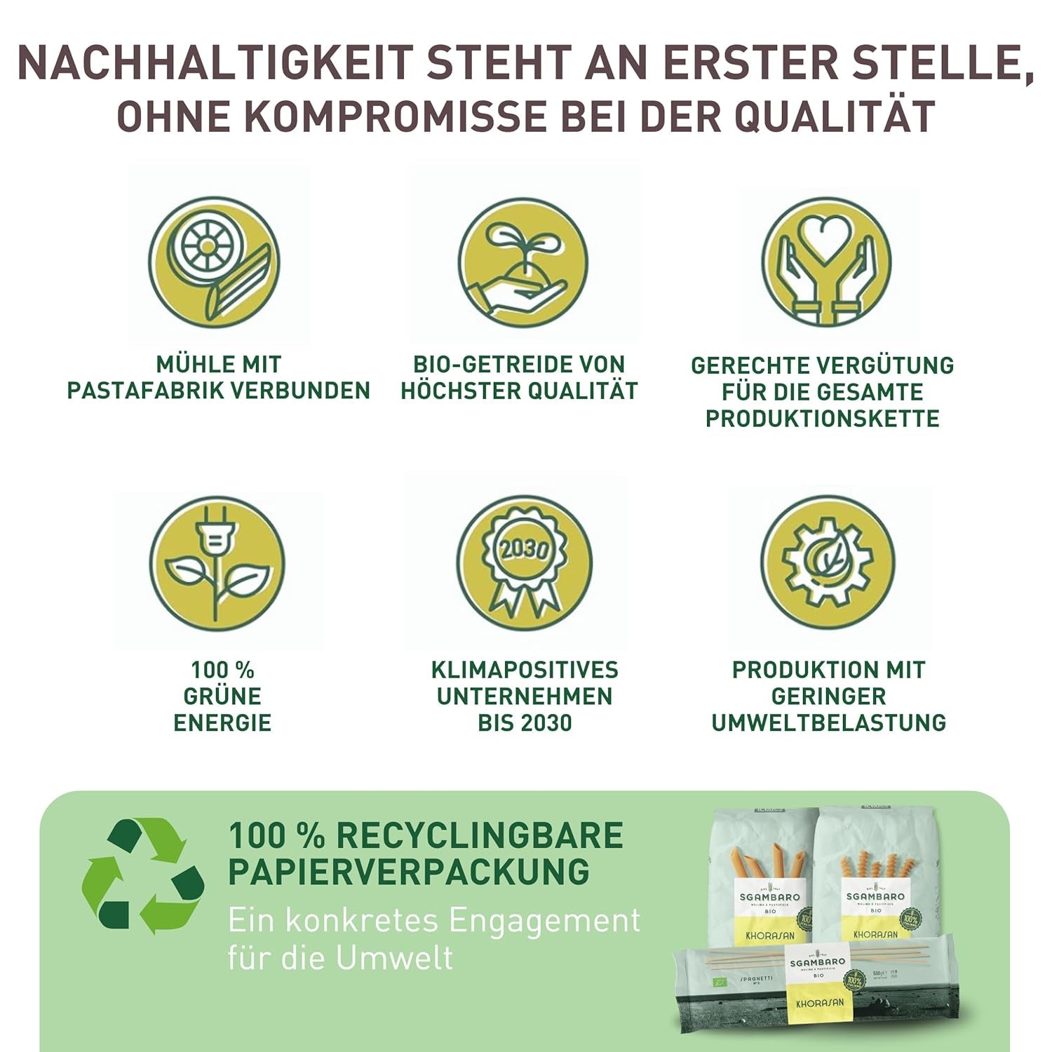 Pâtes spaghetti bio no. 5 - 500g de blé Khorasan – Blé ancien, riche en protéines, cultivé 100% italien – Polyvalent en cuisine et riche en nutriments