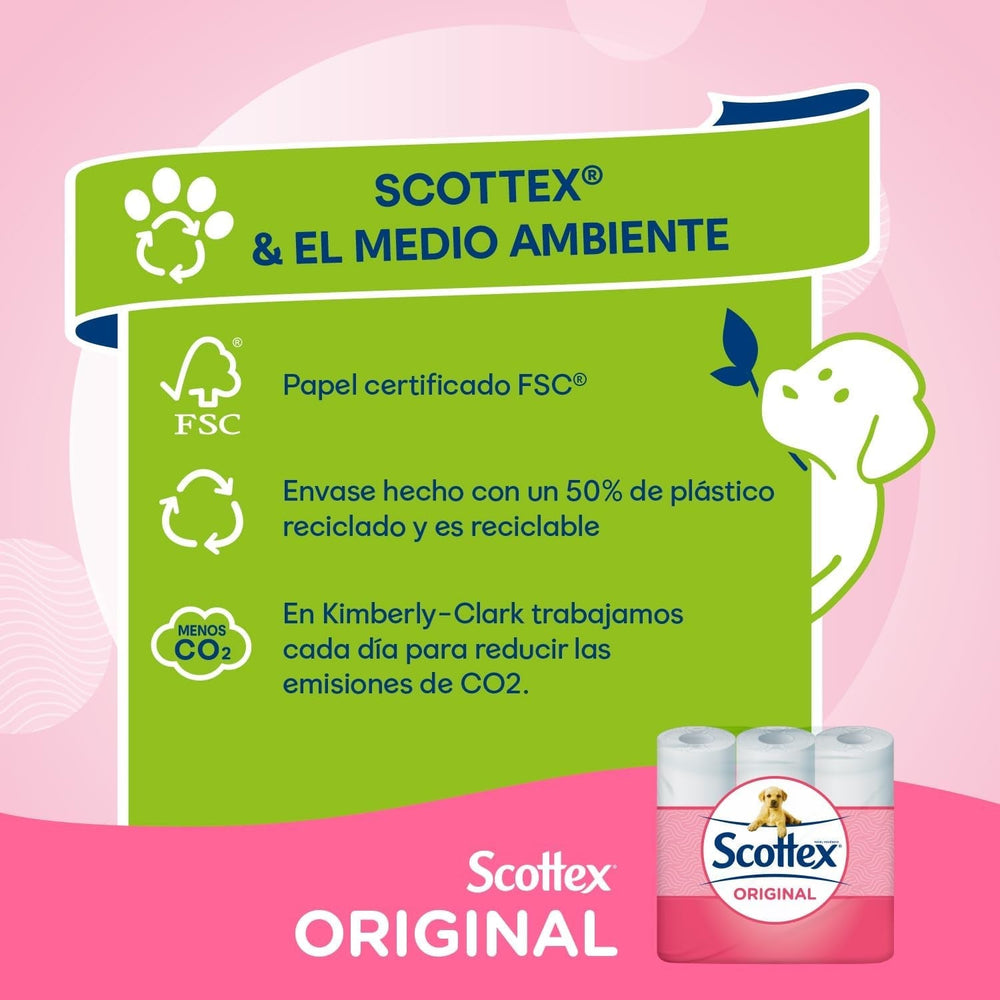 Papier toilette Original, 128 rouleaux blancs