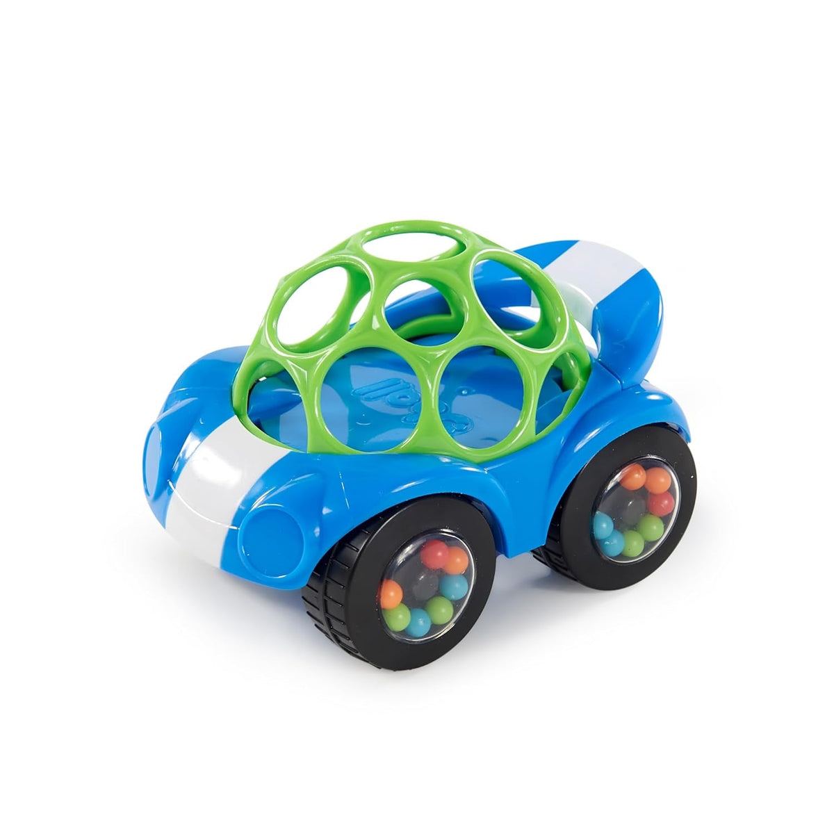 Bright Starts Oball Hochet Jouet Voiture Vert Bleu Baby Toys Naty Shop Titre par défaut