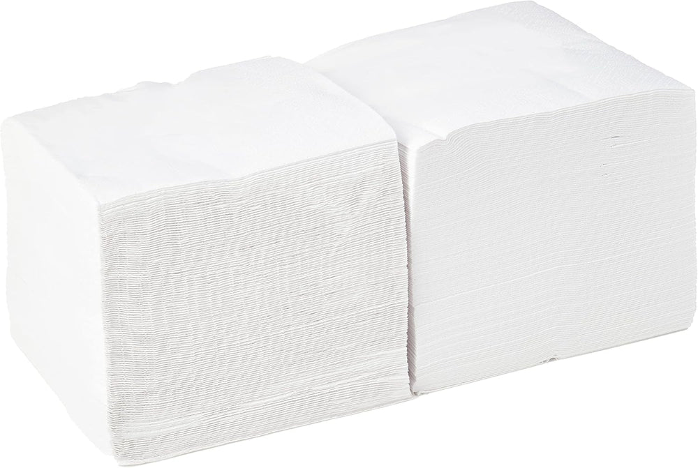 Serviette, papier, blanche, 33 cm, 250