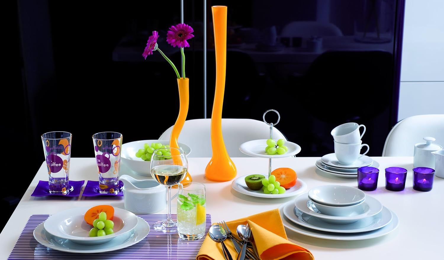 Service de vaisselle Ritzenhoff & Breker Bianco, 12 pièces, porcelaine