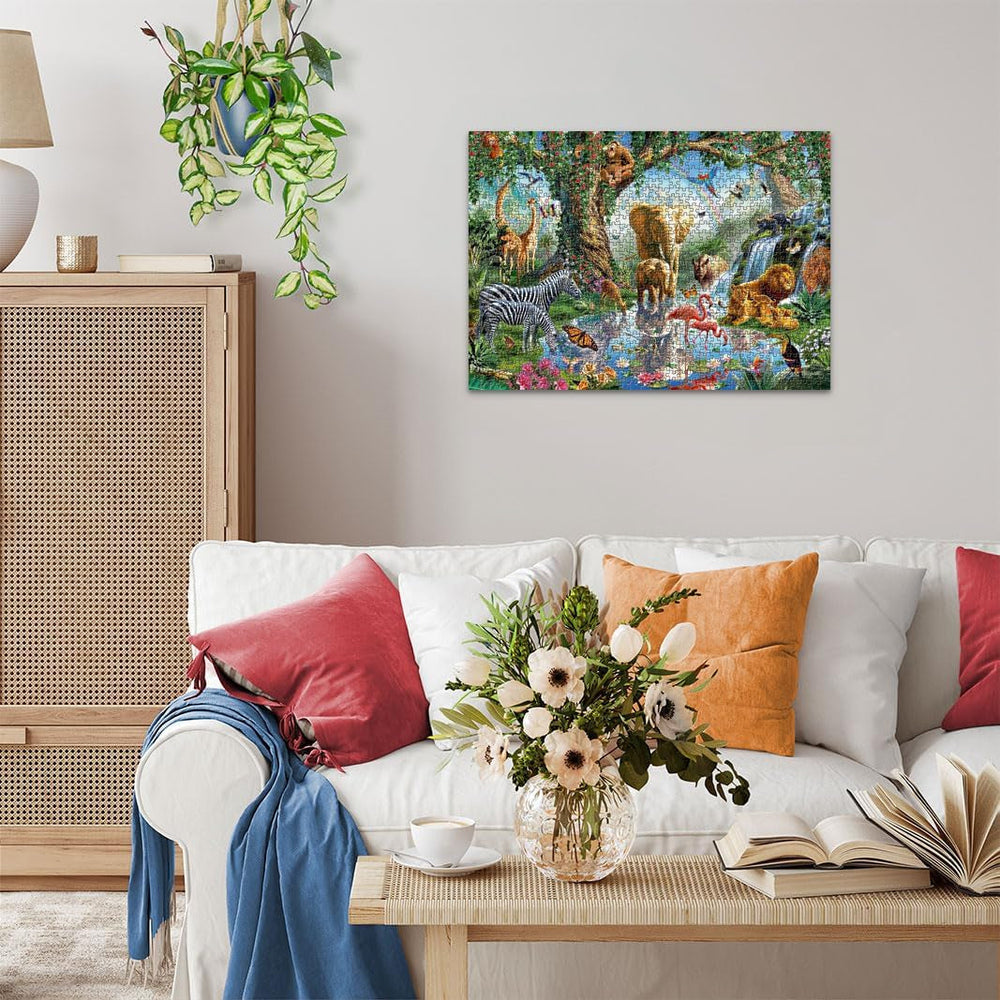 Ravensburger Puzzle 12000682 - Jungle Adventure - Puzzle 1000 pièces pour adultes et enfants à partir de 14 ans, Puzzle Naty Shop