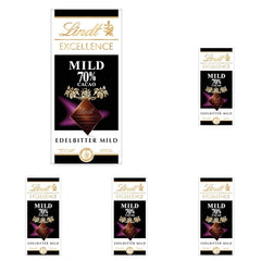Lindt Excellence Barre de cacao à 78 pour cent - Barre végétalienne à persistance d'intensité de cacao 100 g Cadeau idéal