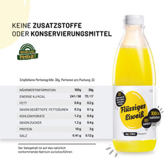 Marque de Blanc d'Oeuf Liquide - 6x1kg Protéines 100% Naturelles