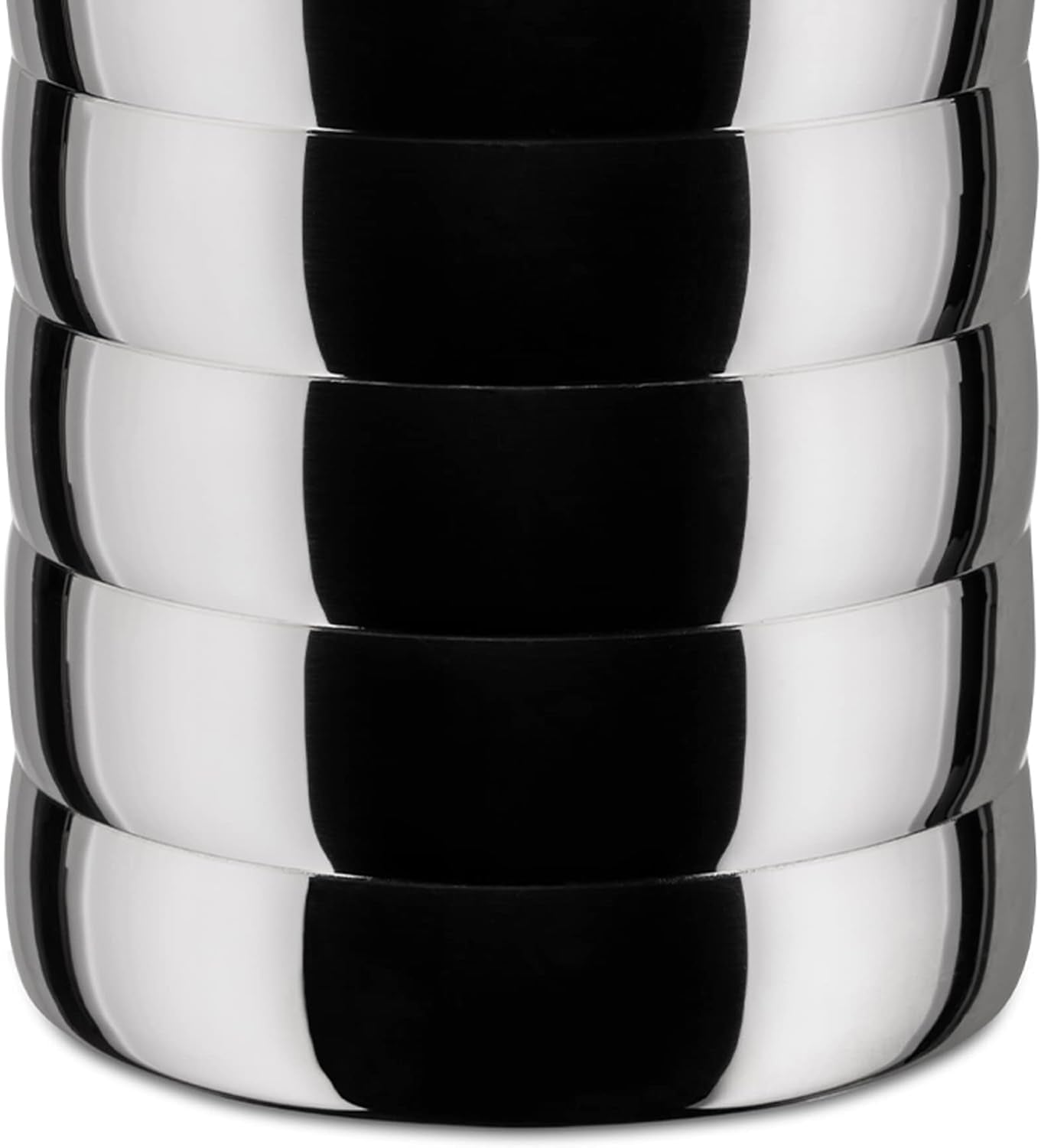 Alessi Kalistò 2 CB02 - Pot de cuisine en acier inoxydable 18/10 avec bouton en aluminium, 114 cl, argent Boîtes de conservation alimentaire Naty Shop