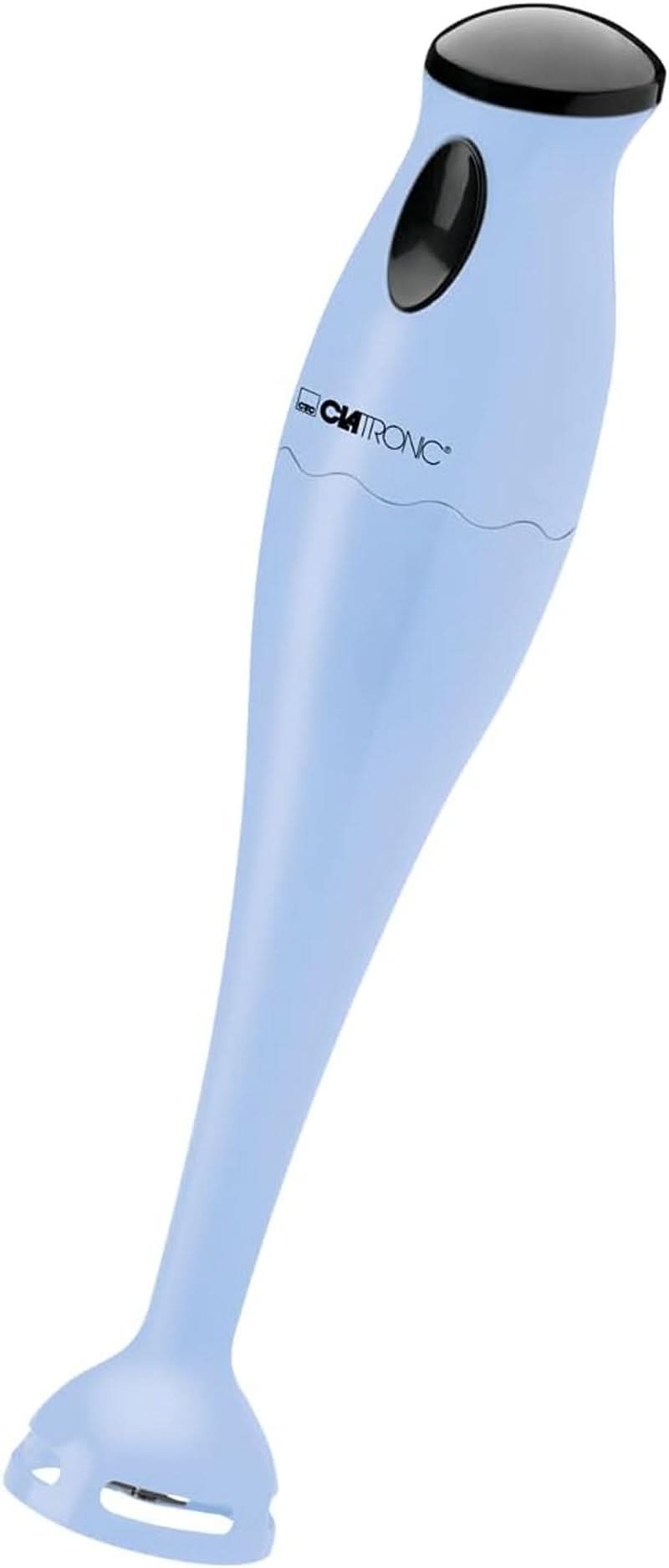 Clatronic Stabmixer/Pürierstab/Blender/Stab-Mixer/Stick/Mixstab SM 3577 ; Edelstahl-Schlagmesser; Pour Smoothie, Kürbispüree, Babybrei, Milchshake ; Avec Mixbehälter (500 ml); 180 watts ; Cuisine Rose Naty Shop Bleu