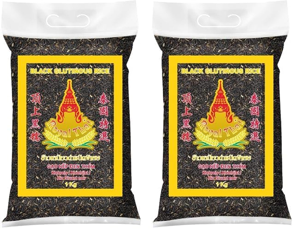ROYAL THAI RICE - Riz gluant noir - 1 x 1 KG