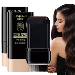 2pcs Poudre de Délié Brun Foncé, Poudre de Délié, Correcteur de Délié, Crayons de Couleur de Cheveux avec Peigne, Outil de Couvrage de Cheveux Gris pour Femmes et Hommes (40g, Brun Foncé) Naty Shop Teinture pour Cheveux Titre par Défaut