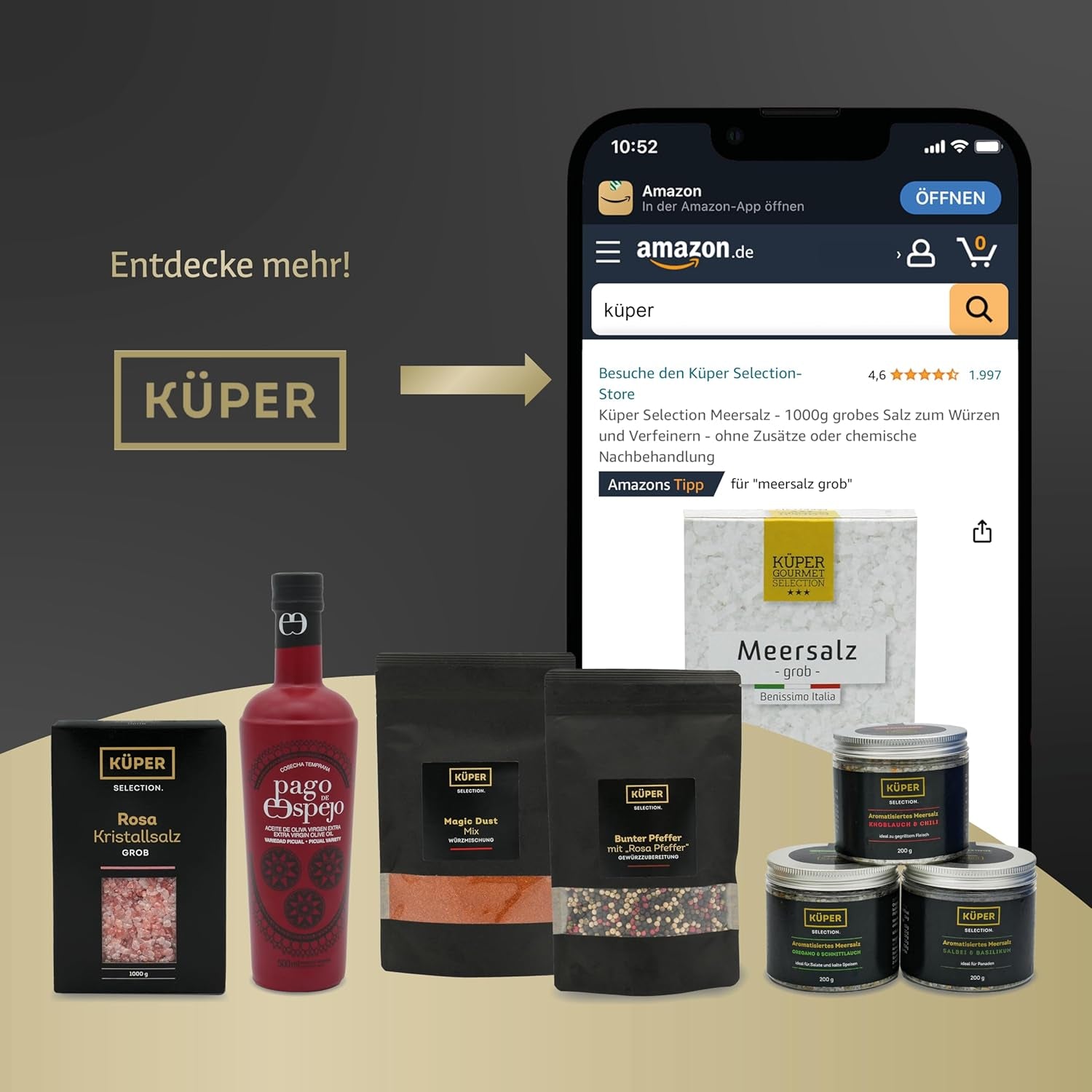 Handgeschöpftes Fleur de Sel, DE GUERANDE, Dose 125g