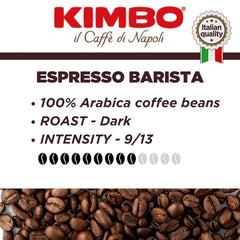 Kimbo Espresso Barista 100% Arabica 1Kg Café Naty Shop