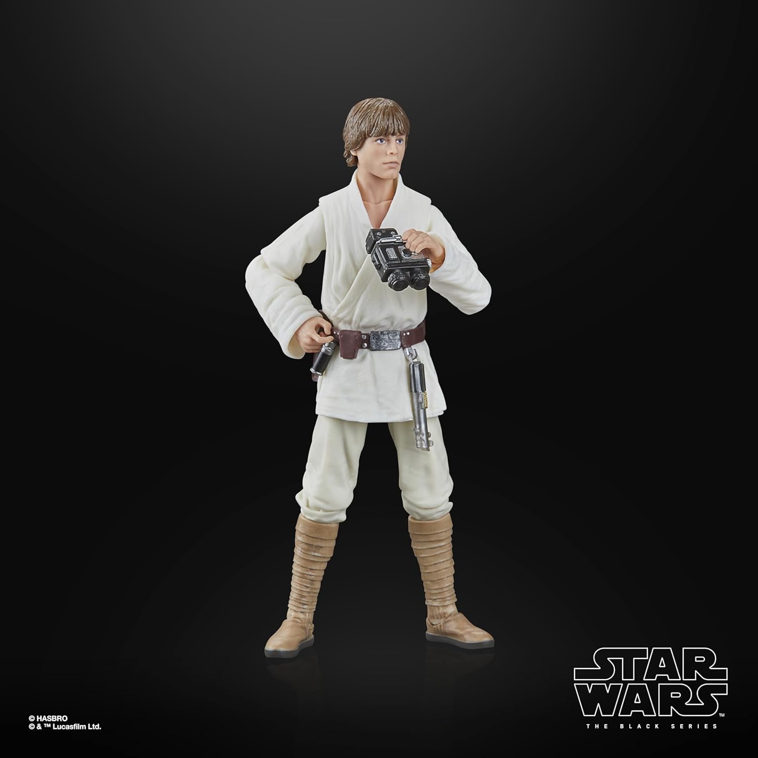 Star Wars The Black Series Luke Skywalker, Star Wars : Un Nouvel Espoir Action Figure (15 cm) Figurines à collectionner Naty Shop