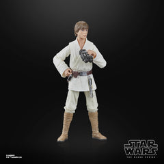 Star Wars The Black Series Luke Skywalker, Star Wars : Un Nouvel Espoir Action Figure (15 cm) Figurines à collectionner Naty Shop