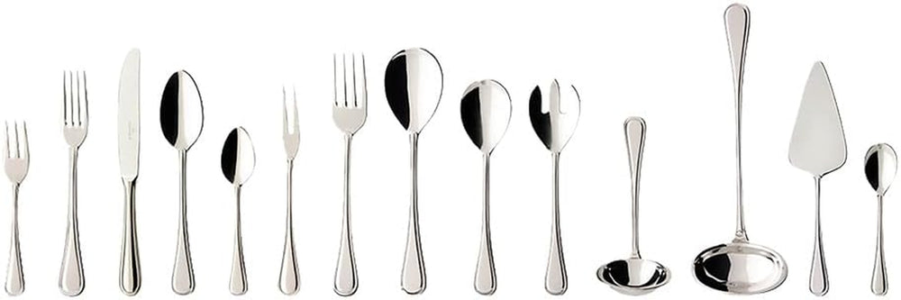 Villeroy Et Boch Neufaden Merlemont Couverts jusqu'à 12 personnes, 70 pièces, inox Cuisine Naty Shop