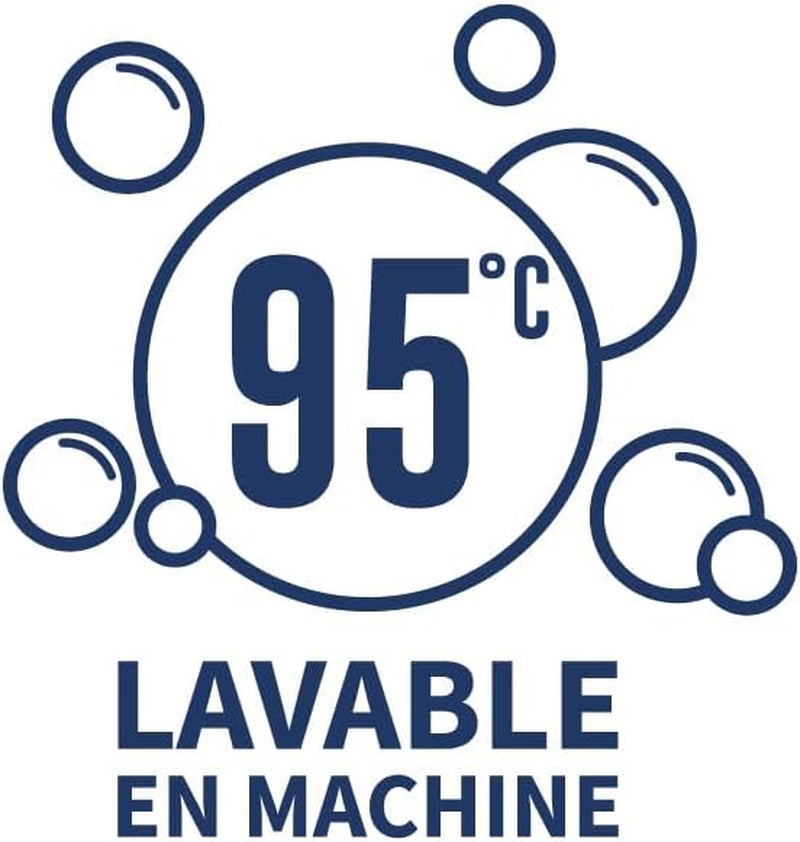 Couette chaude pour 1 personne, Hygiafill lavable à 95°, testée professionnellement, blanc, 140X200Cm, KBOB40 Couettes et couettes Naty Shop