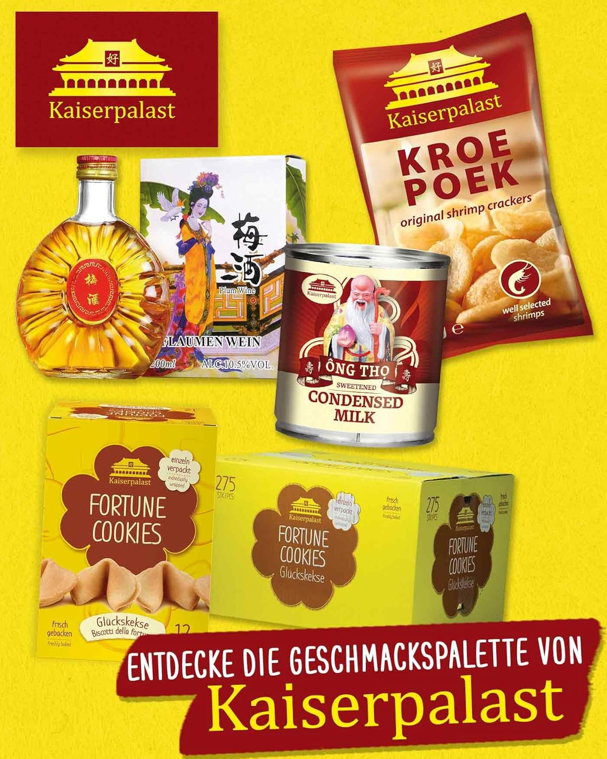 Kaiserpalast Lait concentré 8% Fettanteil, préparé pour les sucres du café et du thé ou pour la cuisine et le dos, 1 x 397 g
