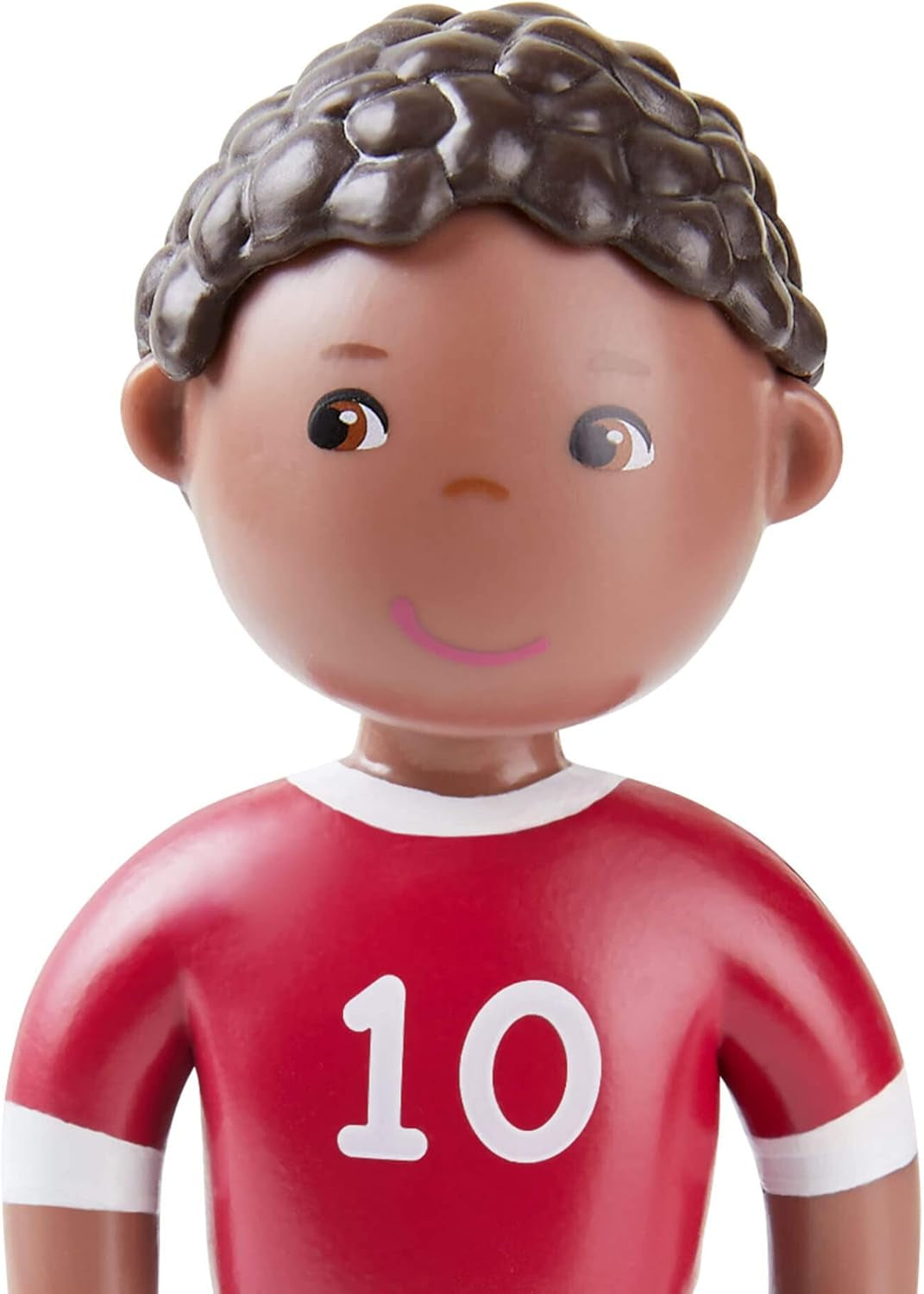 HABA 306696 - Ensemble de jeu Little Friends Family Time, accessoires de poupée flexibles, à partir de 3 ans