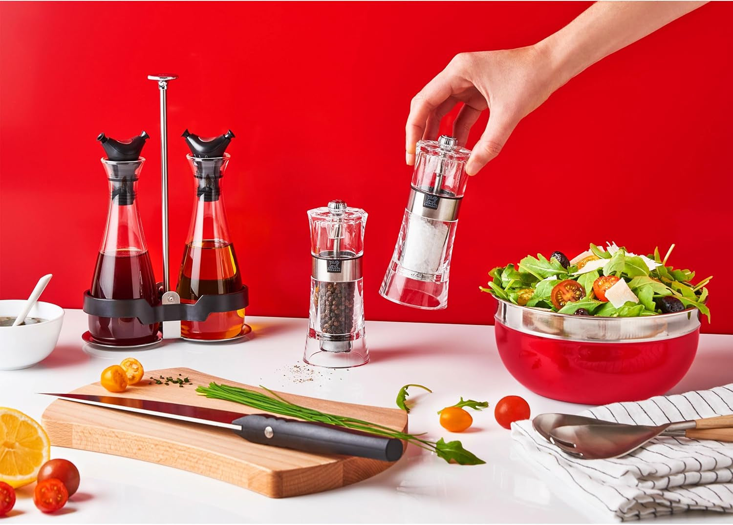 OSLO Duo acrylique/inox 14 cm Râpes et trancheuses Naty Shop