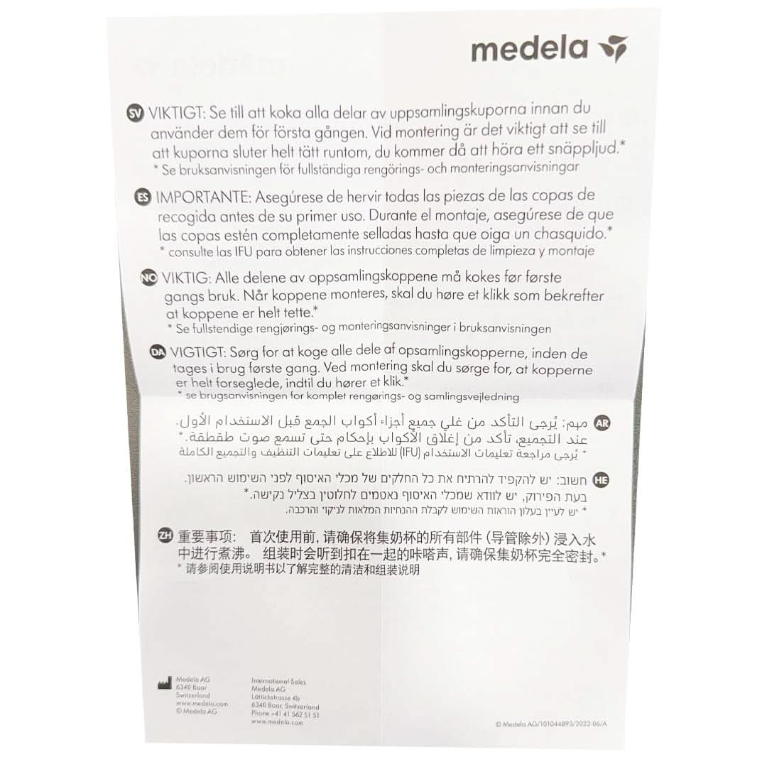 Protège-seins Medela, sans BPA Accessoires Alimentation et Allaitement Bebe Naty Shop