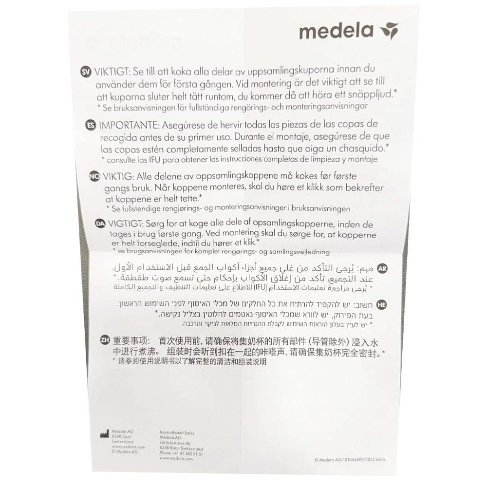 Protège-seins Medela, sans BPA Accessoires Alimentation et Allaitement Bebe Naty Shop