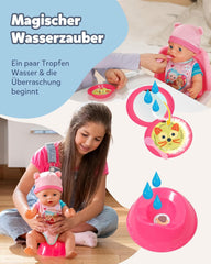 BABY Born Emma - poupée 43 cm - 10 fonctions dont accessoires et matelas - Fonctionne entièrement sans piles - Convient aux enfants à partir de 3 ans