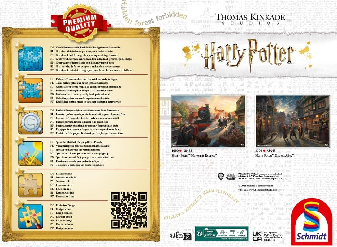 Wizarding World Puzzle Harry Potter Diagon Alley Naty Shop