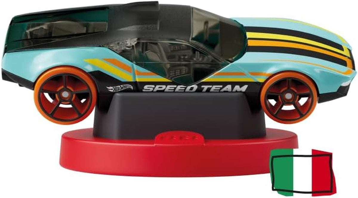 Figurine sonore d'attaque de dinosaure Hot Wheels - histoires et histoires sonores pour garçons et filles âgés de 3 à 5 ans, jouet à contenu éducatif, version italienne Jucarii Bebe Naty Shop Titre par défaut