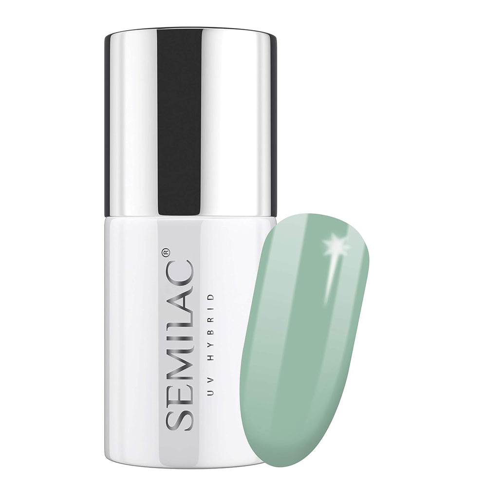 Semilac UV Nagellack Hybrid 404 Muffin aux haricots noirs 7 ml Kollektion Tastes of Fall