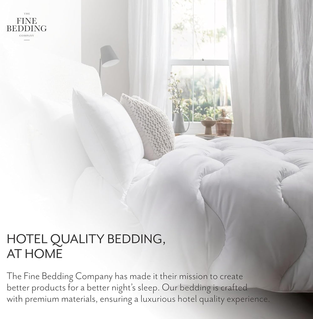 Couette Défense Allergie 4,5 Tog, fabriquée à partir de matériaux recyclés, anti-allergique et hypoallergénique, lit Super King Size Couettes et couettes Naty Shop