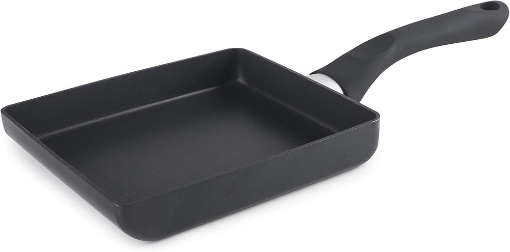 Poêle Tamagoyaki Inducta, aluminium, noir, 15X18 Cm Casseroles et poêles Naty Shop