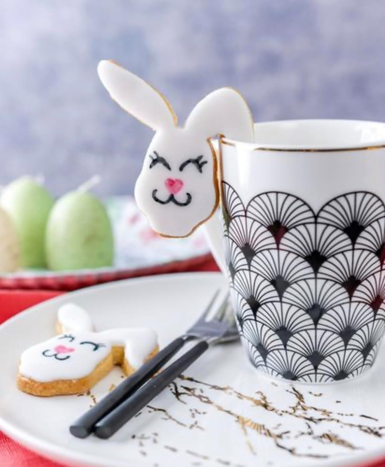 Fursecuri fără gluten RUF cu glazură de cacao, amestec de copt pentru 3 tăvi de copt, potrivit pentru boala celiacă, 100% fără gluten