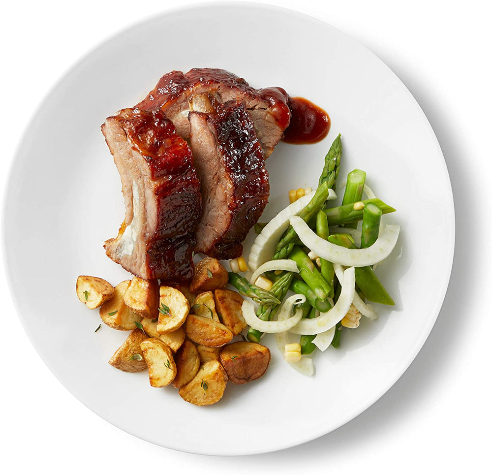 Service de table pour 6 personnes, 18 pièces, incassable, blanc hiver, information non disponible, blanc hiver