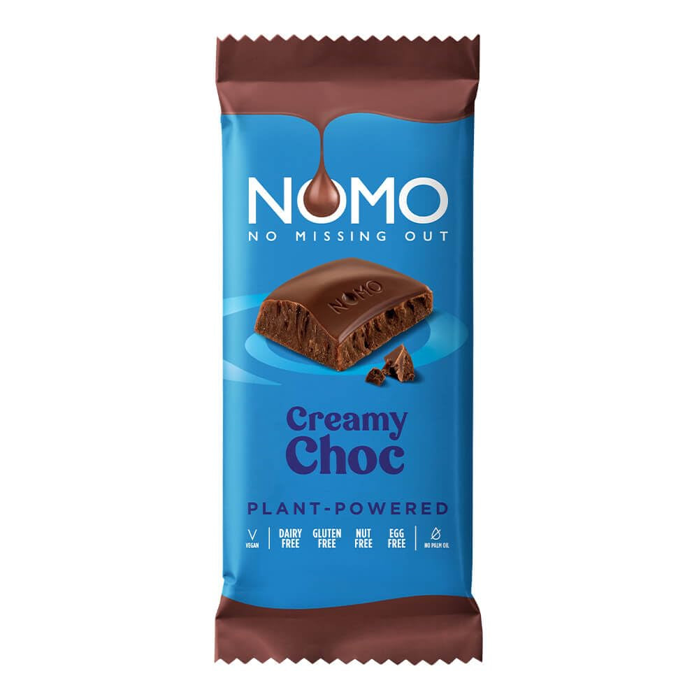 NOMO XL Pâte à Biscuits au Chocolat 127g - sans noix, sans arachides, sans produits laitiers, sans lactose, sans œufs, sans gluten - à base de plantes - végétalienne