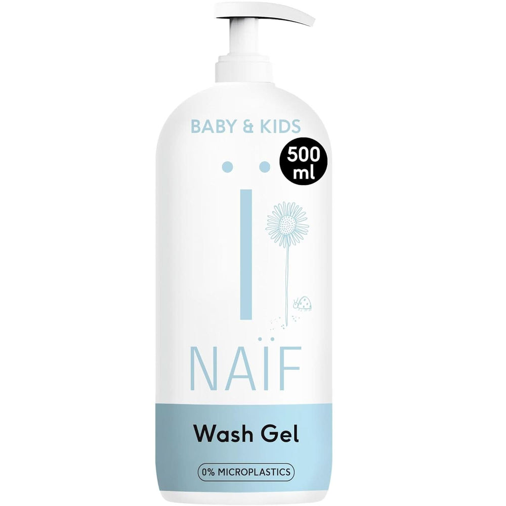 Gel lavant nutritif Naïf - Pour bébés et enfants - Ingrédients naturels - 100% vegan - 200 ml Mère et Enfant Naty Shop