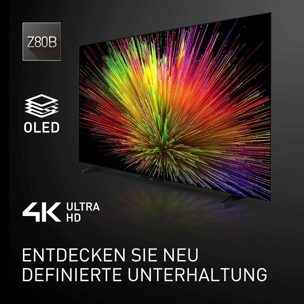 Televizor Panasonic Premium TV-48Z80BEZ, seria Z80B, 48 de inci, televizor inteligent OLED 4K Ultra HD, 2025, Fire TV, Dolby Vision și Atmos, mod de joc Extreme, asistență Alexa și Apple, Bluetooth, negru